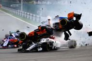 Charles Leclerc protected in his Sauber because of the halo, Belgium, 2018 (Photo by Mark Thompson/Getty Images)